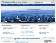 Tablet Screenshot of farnost.nivnice.cz