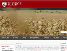 Tablet Screenshot of nivnice.cz